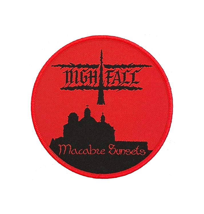 NIGHTFALL - 'Macabre Sunsets - Red Border' Patch