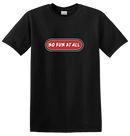 NO FUN AT ALL - 'Classic Logo' T-Shirt (Black)
