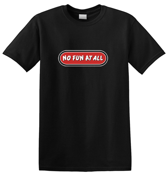 NO FUN AT ALL - 'Classic Logo' T-Shirt (Black)