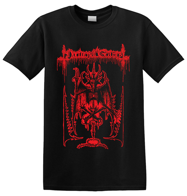 NOCTURNAL GRAVES - 'Long Live Death' T-Shirt (Red)
