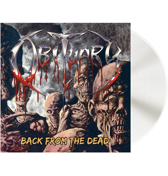 OBITUARY - 'Back From The Dead' LP (White)