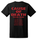OBITUARY - 'Cause of Death Tour 2020' T-Shirt