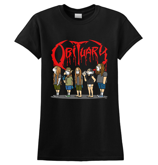 OBITUARY - 'Stay Safe' Ladies T-Shirt