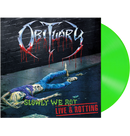 OBITUARY - 'Slowly We Rot - Live and Rotting' LP (Slime Green)