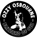 OZZY OSBOURNE - 'Blizzard Of Ozz' Back Patch