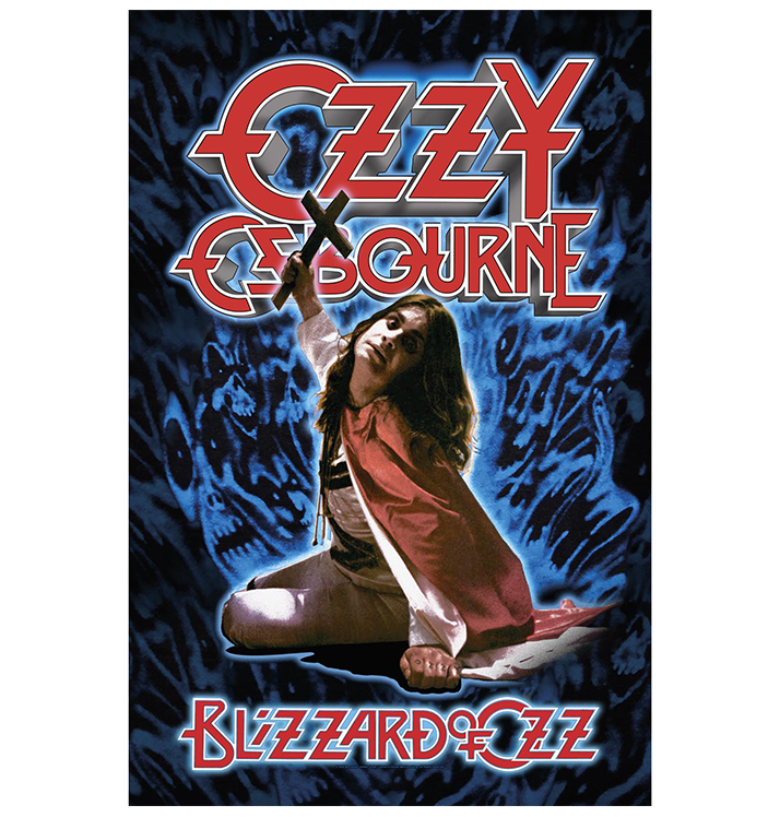 OZZY OSBOURNE - 'Blizzard of Ozz' Flag