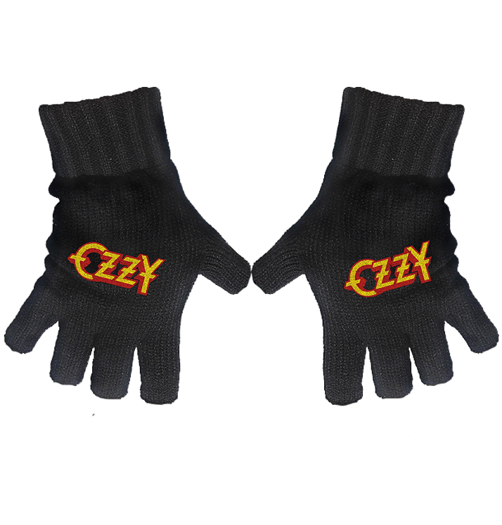 OZZY OSBOURNE - 'Ozzy' Fingerless Gloves