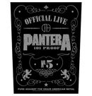 PANTERA - '101 Proof' Back Patch