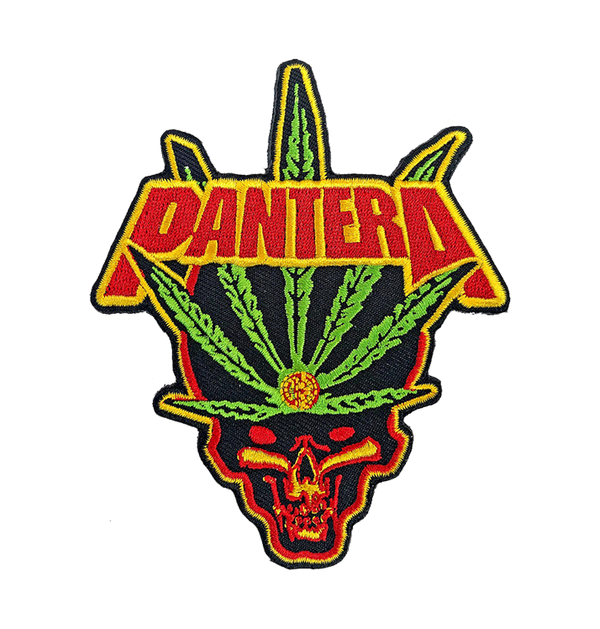 PANTERA - 'Leaf Skull' Patch