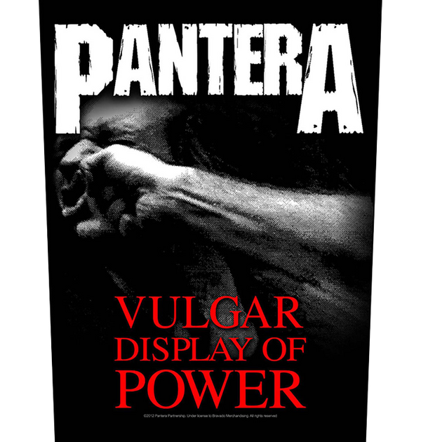 PANTERA - 'Vulgar Display Of Power' Back Patch