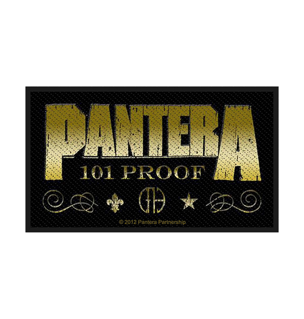 PANTERA - 'Whiskey Label' Patch