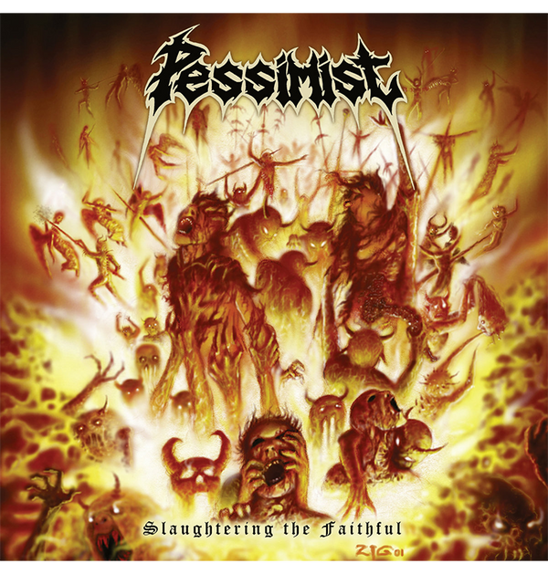 PESSIMIST - 'Slaughtering The Faithful' CD