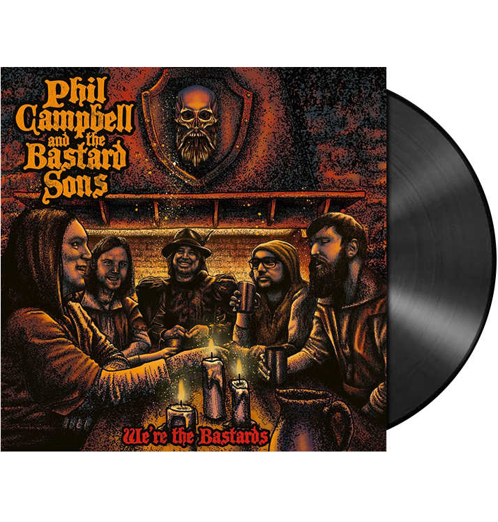 PHIL CAMPBELL AND THE BASTARD SONS - 'We're The Bastards' 2xLP