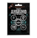 PHILIP H. ANSELMO & THE ILLEGALS - 'Brain' Badge Set