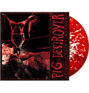 PIG DESTROYER - '38 Counts Of Battery' LP (Blood Red)