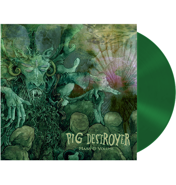 PIG DESTROYER - 'Mass & Volume' LP (Green)