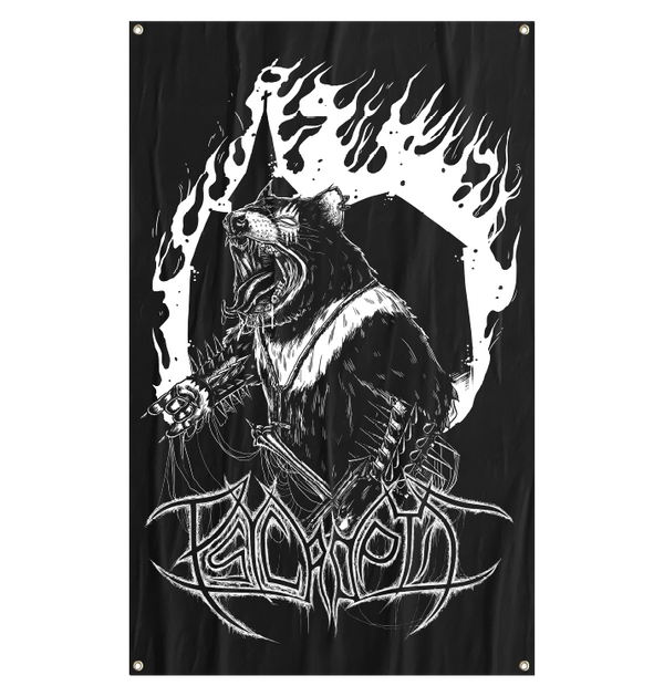 PSYCROPTIC - 'Black Metal' Flag