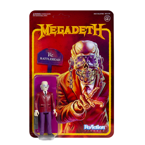 MEGADETH - 'Vic Rattlehead' ReAction Figure