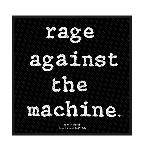 RAGE AGAINST THE MACHINE - 'Logo' Patch