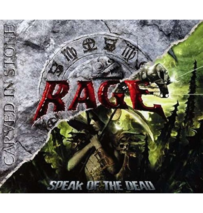 RAGE - 'Carved In Stone / Speak Of The Dead' 2CD
