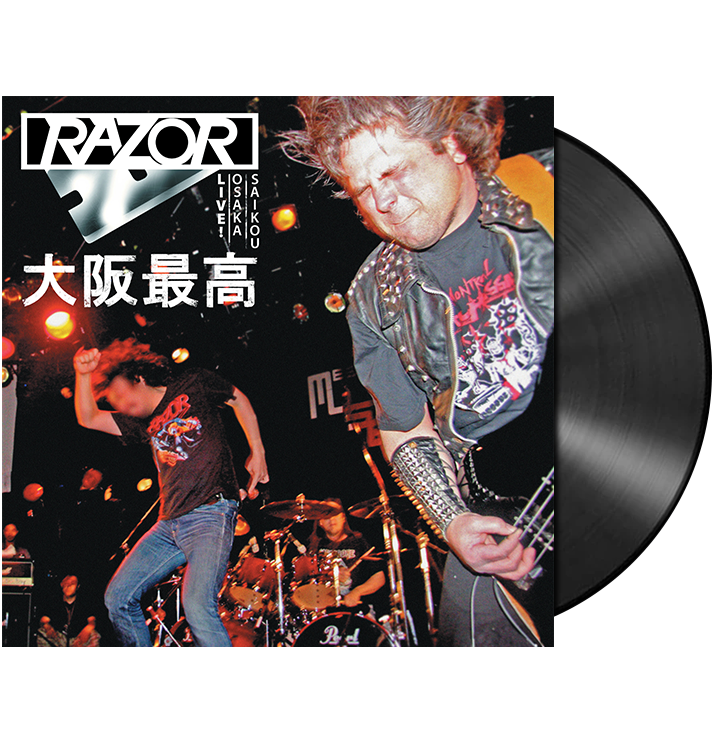 RAZOR - 'Live! Osaka Saikou' LP
