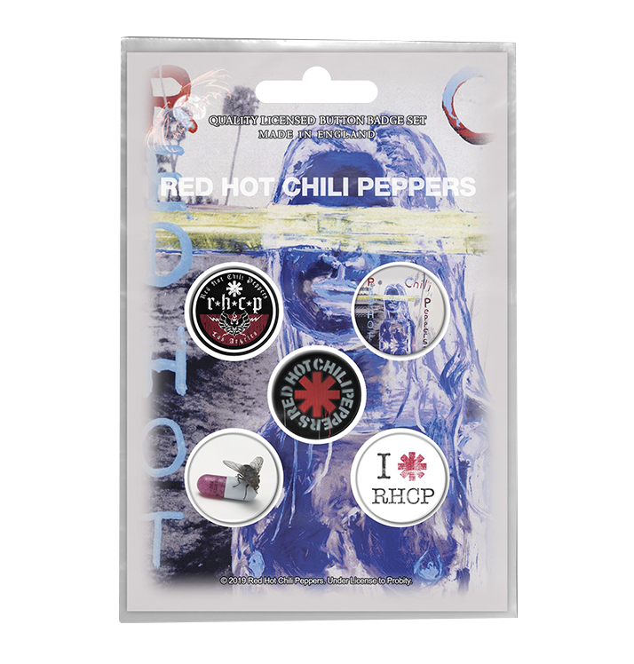RED HOT CHILI PEPPERS - 'By the Way' Badge Set