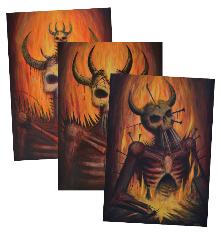 ROK - 'Hellfire' Art Print Set