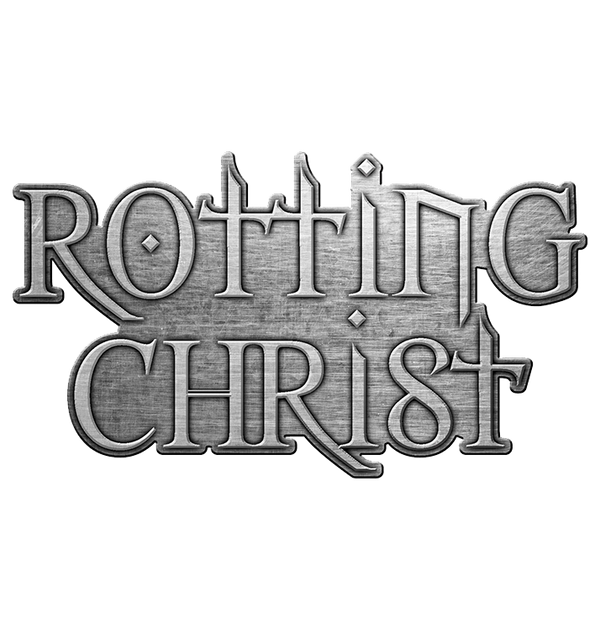 ROTTING CHRIST - 'New Logo' Metal Pin