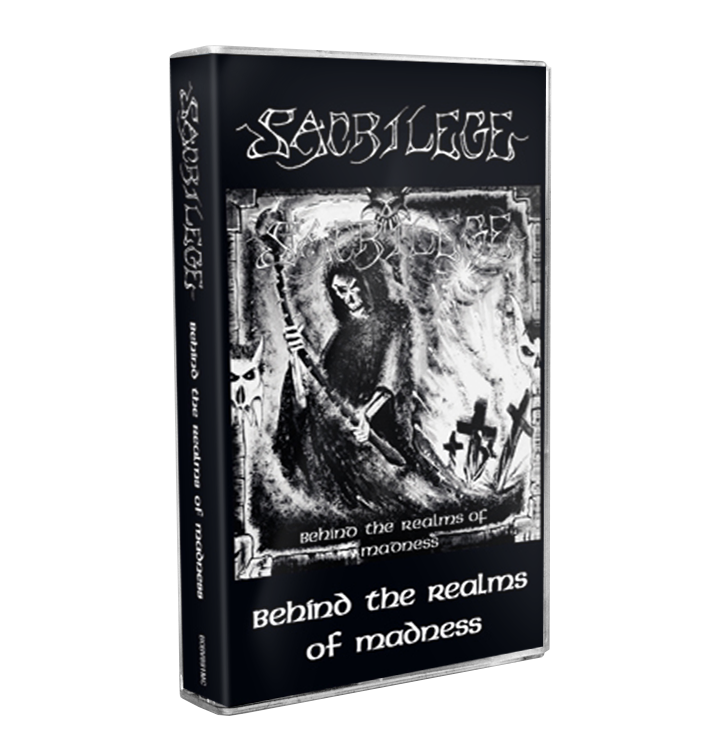 SACRILEGE - 'Behind The Realms Of Madness' Cassette