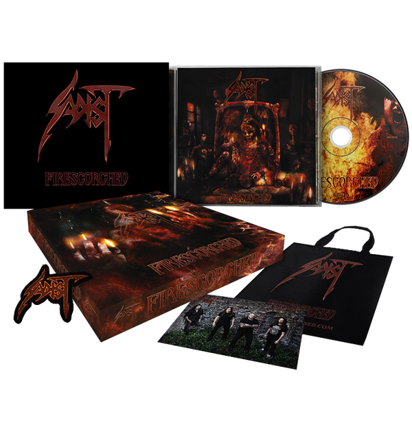 SADIST - 'Firescorched' Ltd Ed. CD Box Set