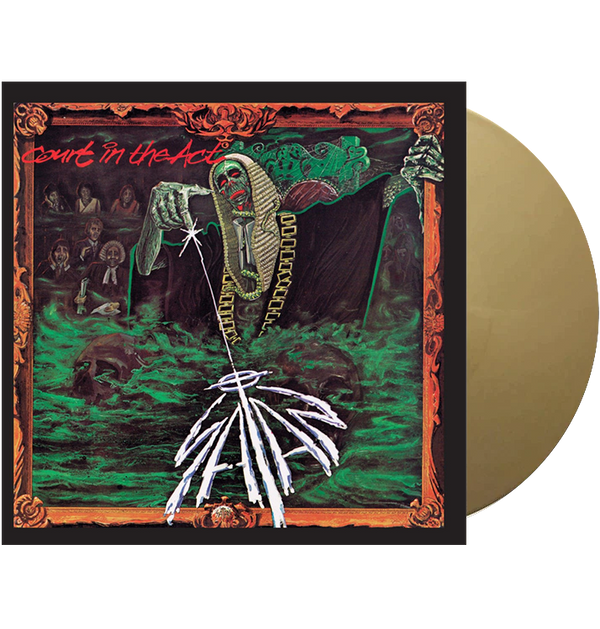 SATAN - 'Court In The Act' Gold LP