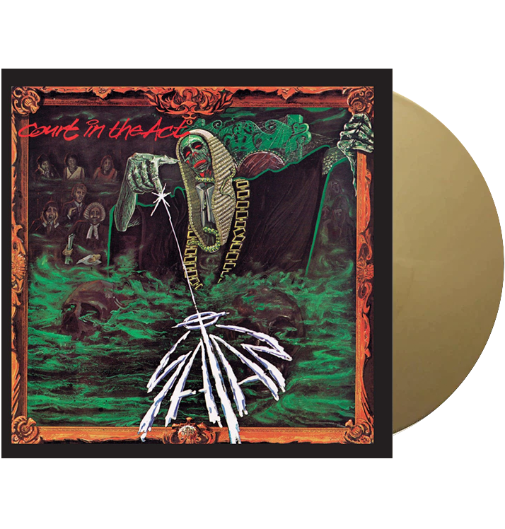 SATAN - 'Court In The Act' Gold LP