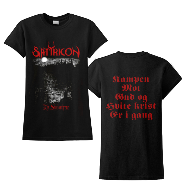 SATYRICON - 'Shadowthrone' Ladies T-Shirt