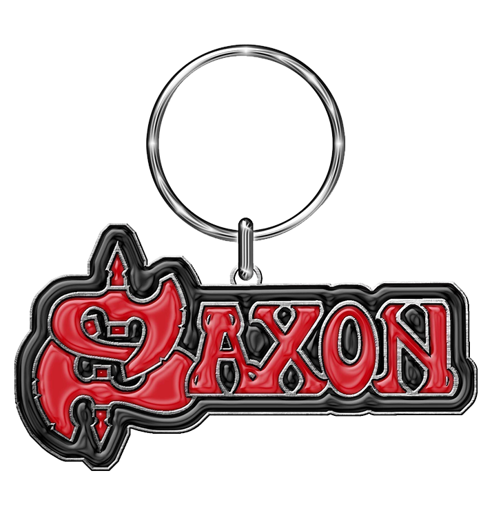 SAXON - 'Logo' Keyring
