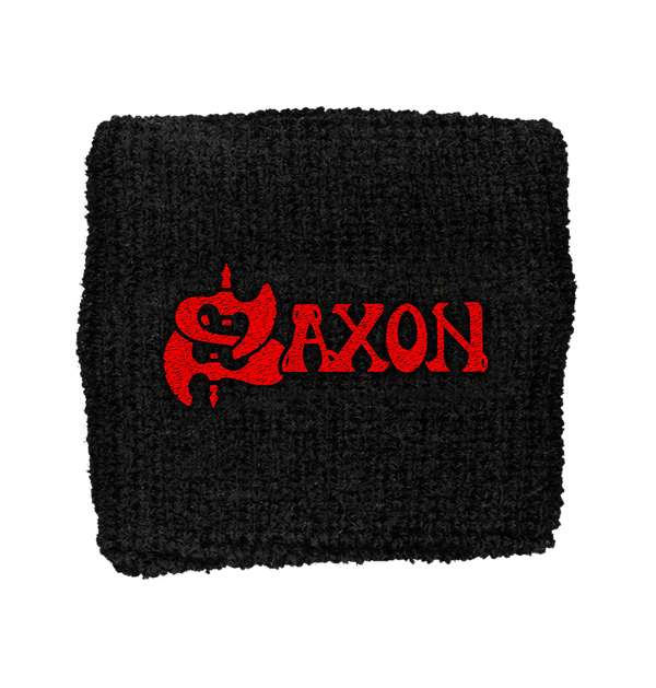 SAXON - 'Red Logo' Wristband