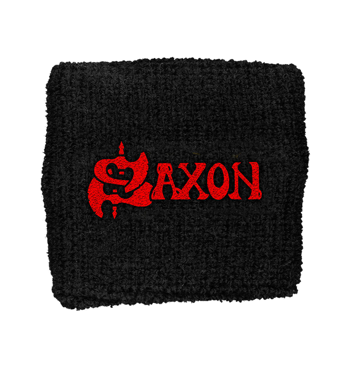 SAXON - 'Red Logo' Wristband