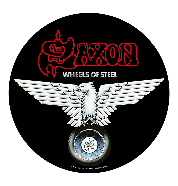 SAXON - 'Wheels Of Steel' Back Patch