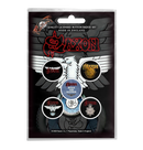 SAXON - 'Wheels of Steel' Badge Set