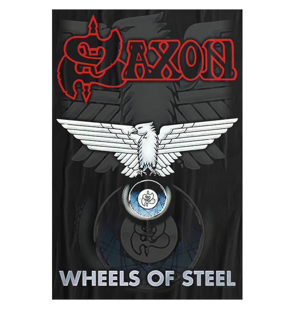 SAXON - 'Wheels of Steel' Flag