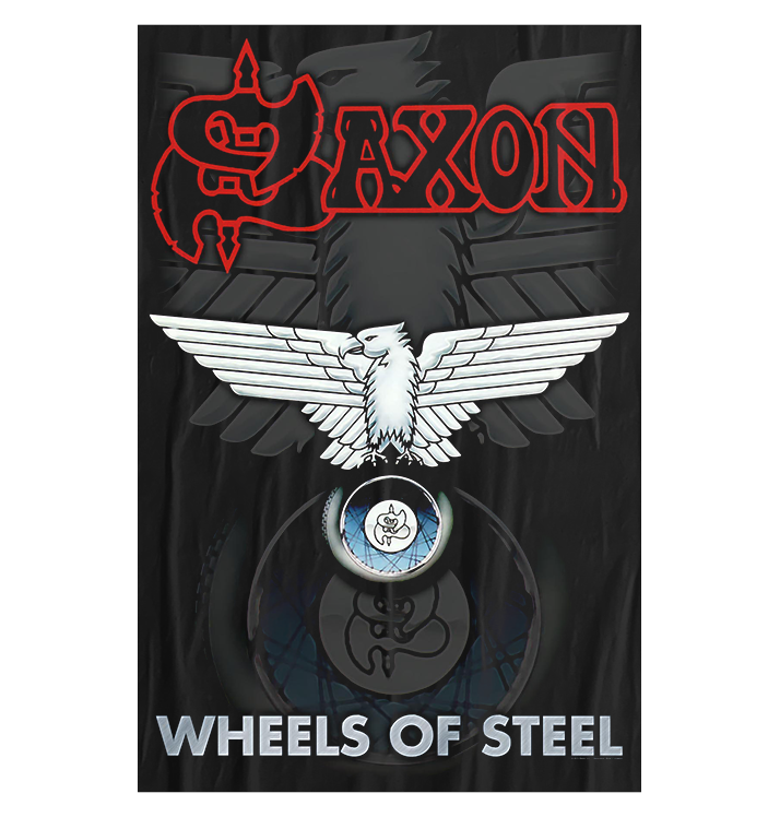 SAXON - 'Wheels of Steel' Flag