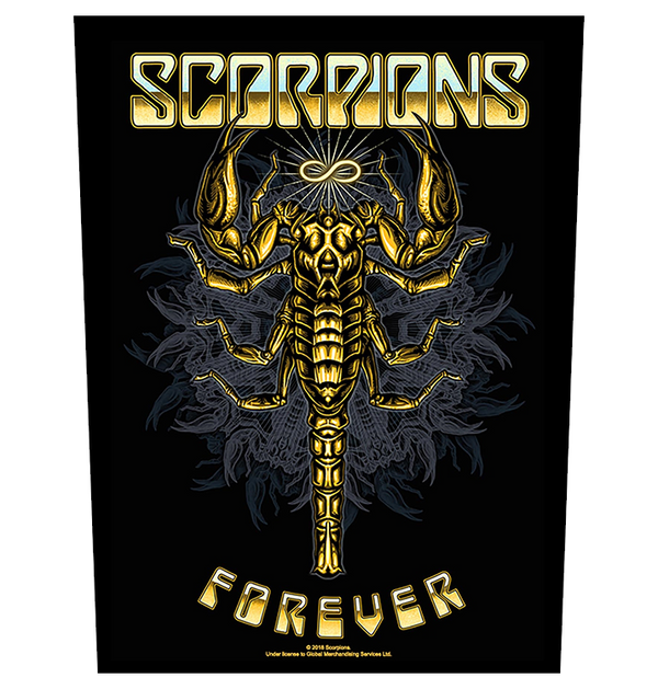 SCORPIONS - 'Forever' Back Patch