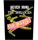 SEX PISTOLS - 'Never Mind The Bollocks' Back Patch