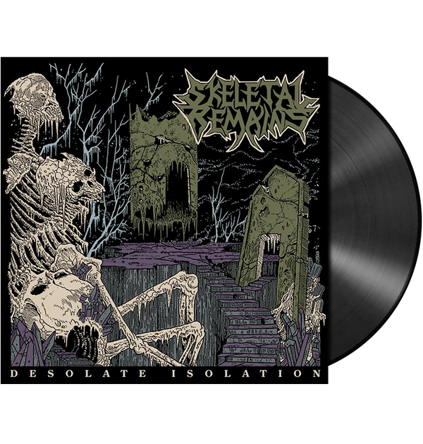 SKELETAL REMAINS - 'Desolate Isolation' LP + CD (Black)