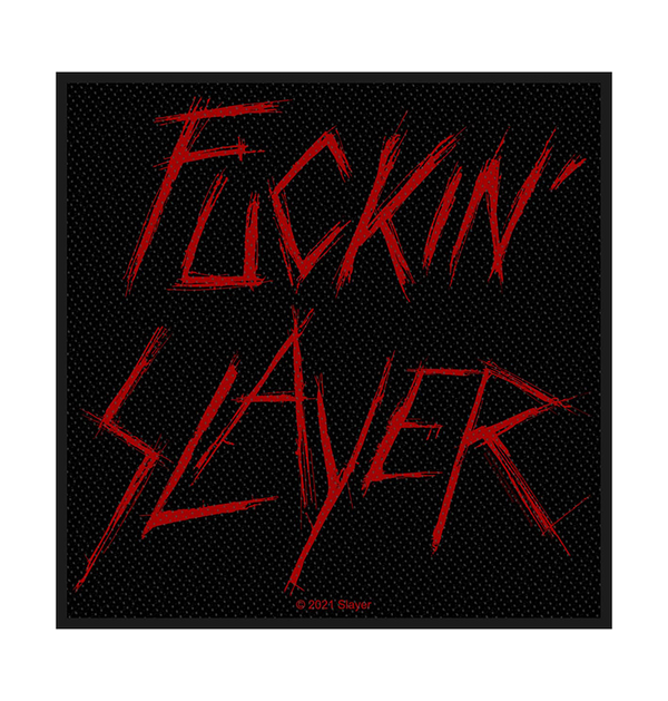 SLAYER - 'Fuckin' Slayer' Patch