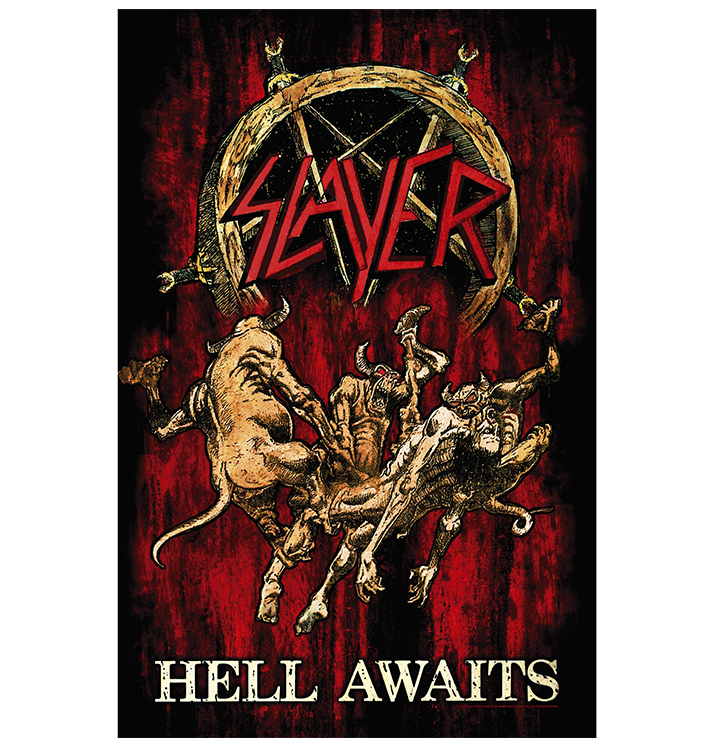 SLAYER - 'Hell Awaits' Flag