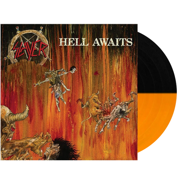 SLAYER - 'Hell Awaits' LP (Orange/Black)