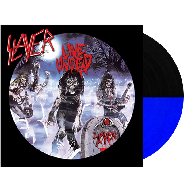 SLAYER - 'Live Undead' LP (Blue/Black)