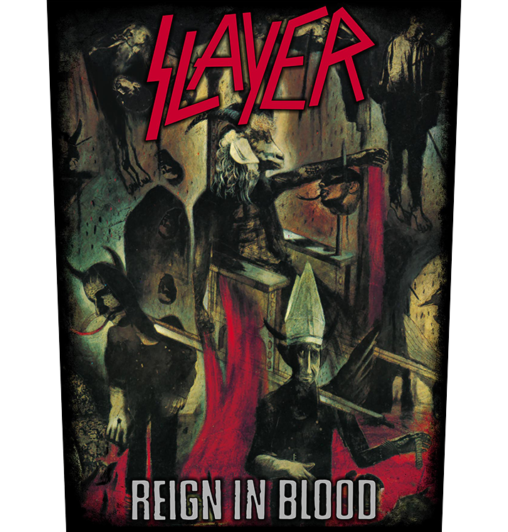SLAYER - 'Reign in Blood' Back Patch
