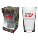 SLAYER - 'Reign in Blood' Beer Glass
