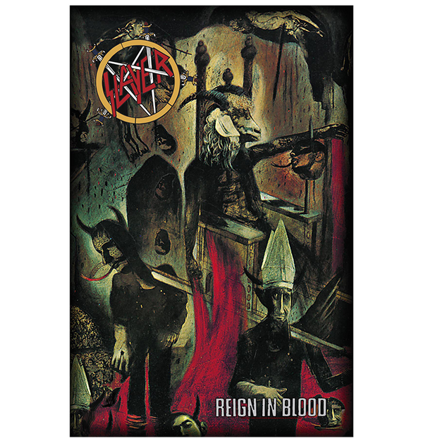 SLAYER - 'Reign in Blood' Flag